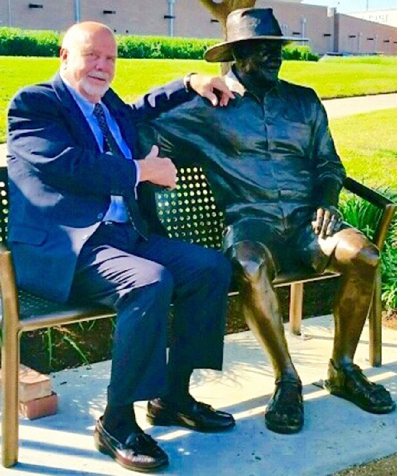 Appel is remembered with life-size statue